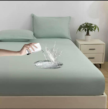 New collection 
Waterproof 💥💥💥
Bedsheets 3pcs set 
Size 200*200+30
75 dhs🇦🇪

Zain99
♥️♥️♥️