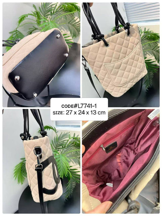 CHANEL ᴄᴀᴍʙᴏɴ
ᴘᴇᴛɪᴛᴇ sʜᴏᴘᴘɪɴɢ ʙᴀɢ
sᴜᴀᴅᴇ ᴍᴀᴛᴇʀɪᴀʟ
sɪʟᴠᴇʀ ʜᴀʀᴅᴡᴀʀᴇ
ᴡɪᴛʜ ʟᴏɴɢ ʙᴇʟᴛ sᴛʀᴀᴘ
sɪᴢᴇ: 27 cm

75 dhs🪙🌨️

Zain31
♥️♥️♥️