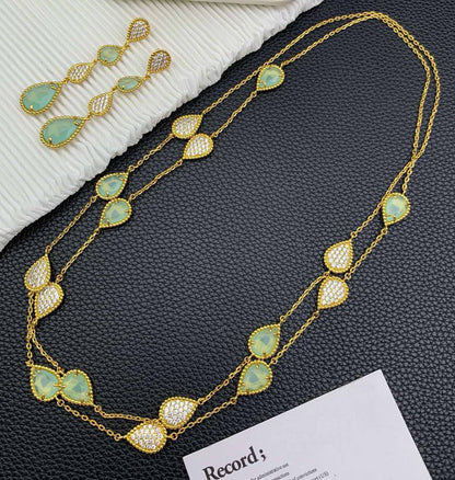 LONG BOUCHRON
NECKLACE & EARRINGS
SET ✨💫
245 dhs
WITH GOOD BOX AND PAPER BAG🛍️🎁

Zain89
♥️♥️♥️