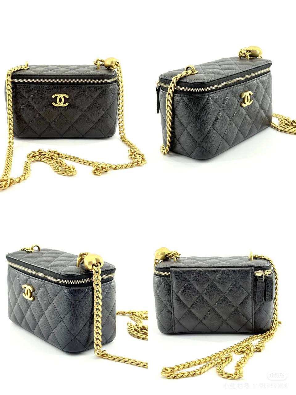 Chanel Makeup Style

95 dhs🪙💕
small size:12*11*7.5

100 dhs🪙💕
big size：17.5*8.5*11

with box
🎁🎁🎁
Very good quality

Zain07
♥️♥️♥️