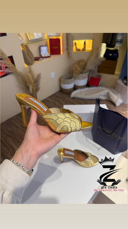 Aquazzura 

Size 36 To 41
120 dhs❣️

Zain120 

اطلبوه من الوتس المثبت في الأعلى👆🏻👆🏻

تواصلو معنا 👈🏻 Zain 
For order WhatsApp pinned 👆🏻

♥️♥️♥️