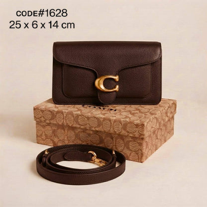 Cosch ᴛᴀʙʙʏ
sʜᴏᴜʟᴅᴇʀ ᴄʀᴏss ʙᴀɢ
ᴍᴀᴛᴛᴇ ʟᴇᴀᴛʜᴇʀ ᴍᴀᴛᴇʀɪᴀʟ
ɪɴ sɪɢɴᴀᴛᴜʀᴇ ᴄᴀɴᴠᴀs
ɢᴏʟᴅ ᴛᴏɴᴇᴅ ʜᴀʀᴅᴡᴀʀᴇ
sɪᴢᴇ : 25 cm
ᴡɪᴛʜ BOX

75 dhs✅

Zain31
♥️♥️♥️