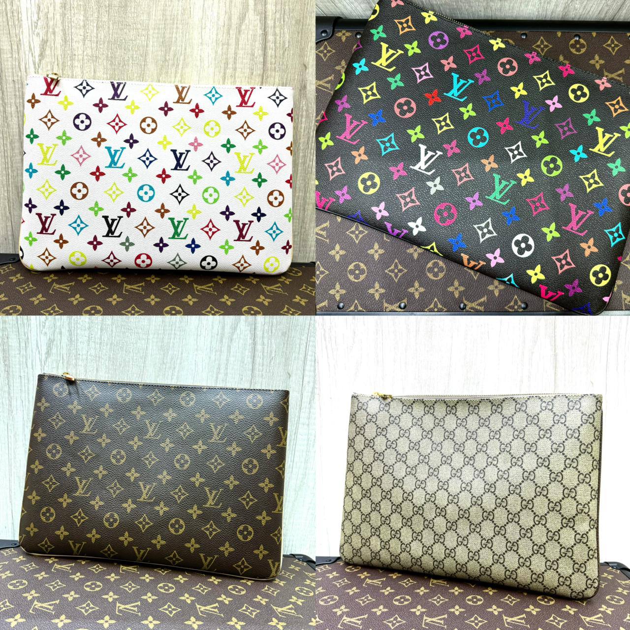 LV Clutch Bag
Size ：23CM  

80 dhs🪙🌨️

withbox
🎁🎁🎁

Zain04
♥️♥️♥️