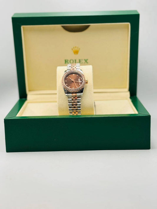 Rolex Ladies 
master quality
190 dhs🪙🌨️

Zain08
♥️♥️♥️
