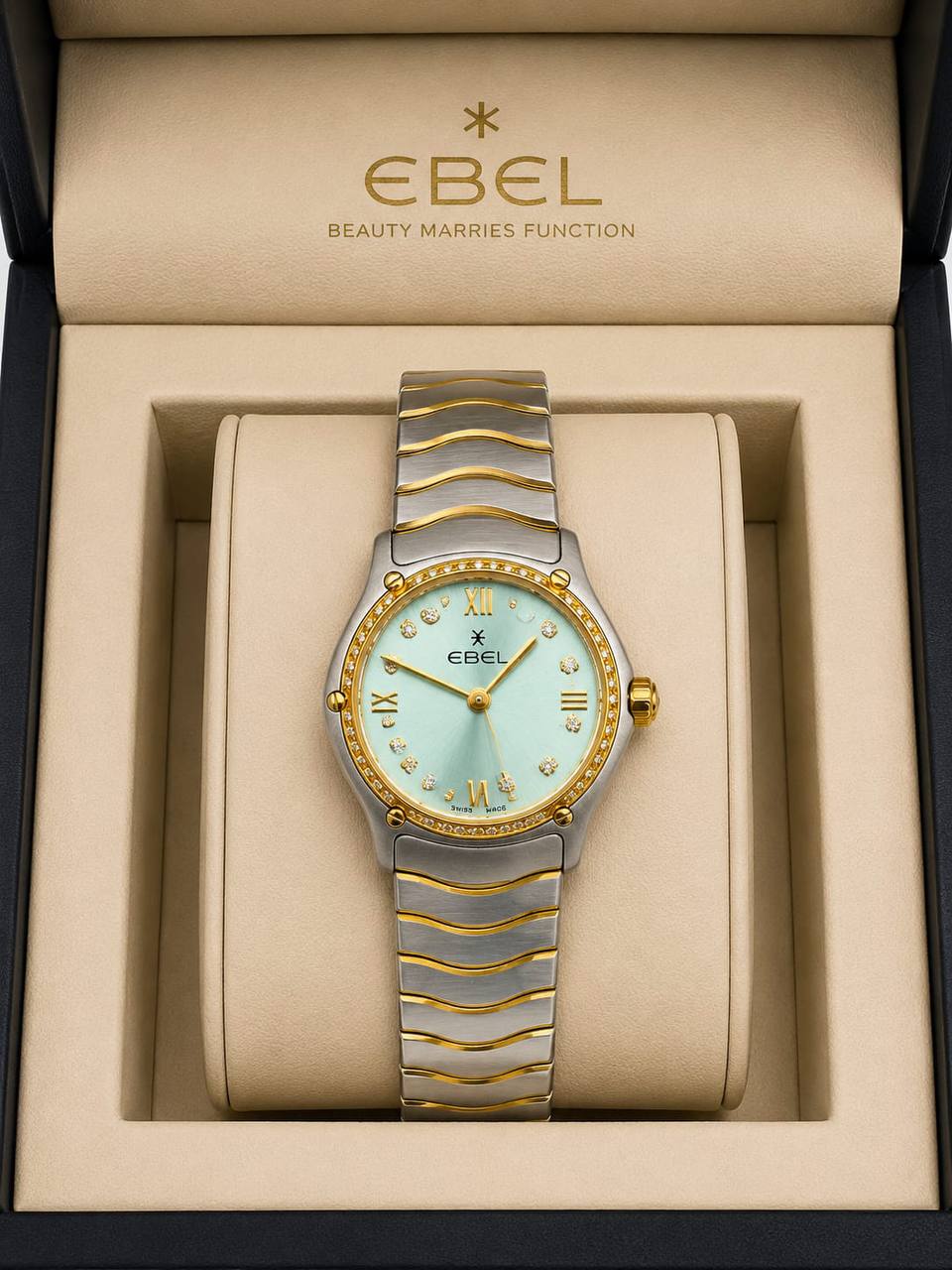 Ebel watch for ladies good quality 
260 dhs✅

Zain59
♥️♥️♥️