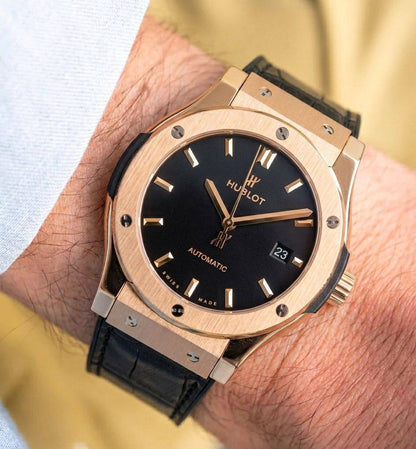 Hublot watch for men good quality automatic 
210 dhs🇦🇪🇦🇪

Zain59
♥️♥️♥️