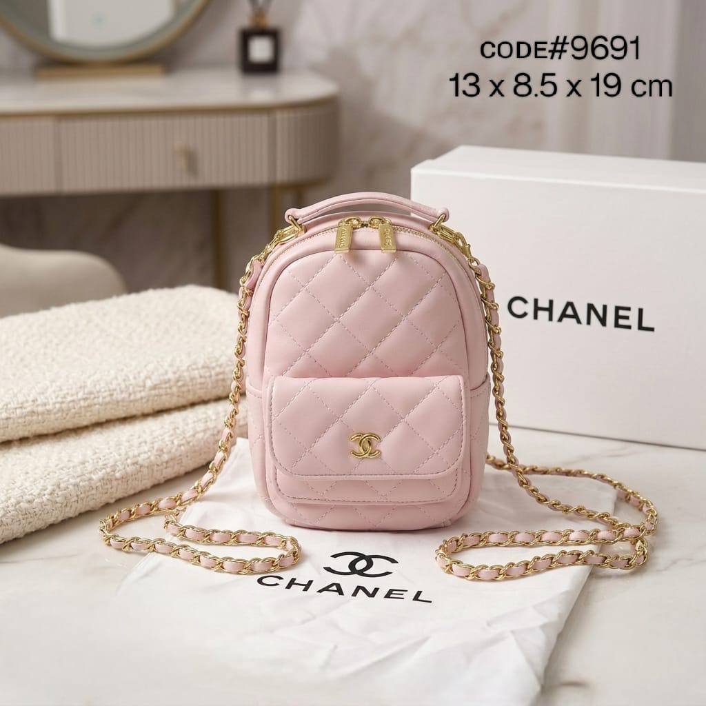 Chanel ᴍɪɴɪ ʙᴀɢᴘᴀᴄᴋ
ᴍɪɴɪ CC ᴄʟᴀsᴅɪᴄ ʟᴏɢᴏ
ǫᴜɪʟᴛᴇᴅ ᴄᴀʟғsᴋɪɴ ʟᴇᴀᴛʜᴇʀ
ʟɪɢʜᴛ ɢᴏʟᴅ ʜᴀʀᴅᴡᴀʀᴇ
sɪᴢᴇ : 13 cm
ᴡɪᴛʜ BOX

80 dhs🇦🇪🇦🇪

Zain31
♥️♥️♥️