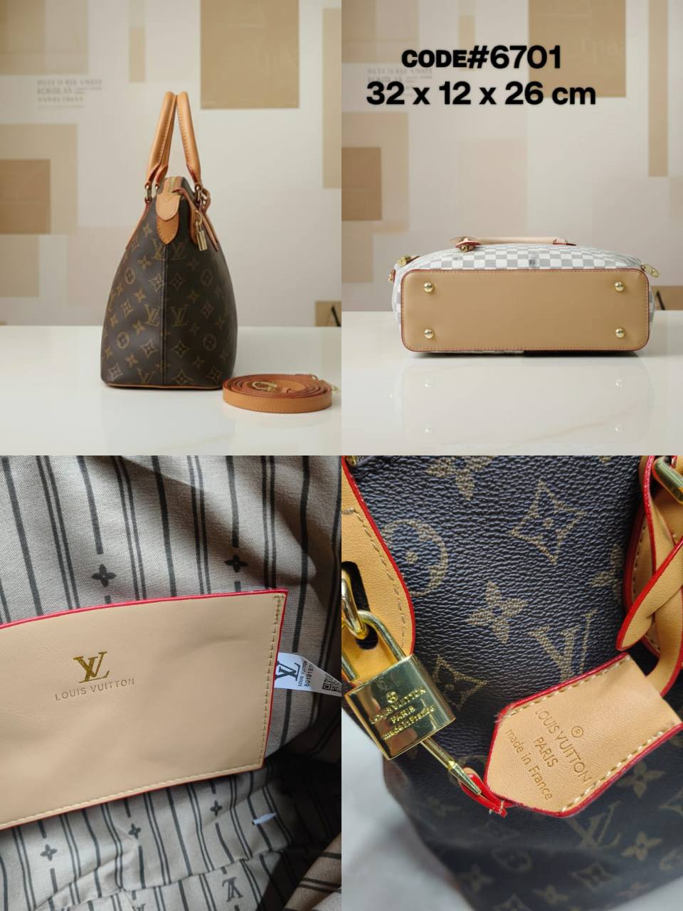 LV
ɴᴇᴏ ʟᴏᴄᴋɪᴛ PM ᴍᴏɴᴏɢʀᴀᴍ
ᴡɪᴛʜ ᴘᴀᴅʟᴏᴄᴋ & ᴋᴇʏ
ɪᴛ ʜᴀs ʟᴏɴɢ ʙᴇʟᴛ sᴛʀᴀᴘ
ɢᴏʟᴅ ʜᴀʀᴅᴡᴀʀᴇ
sɪᴢᴇ : 32 cm

75 dhs✅

Zain31
♥️♥️♥️