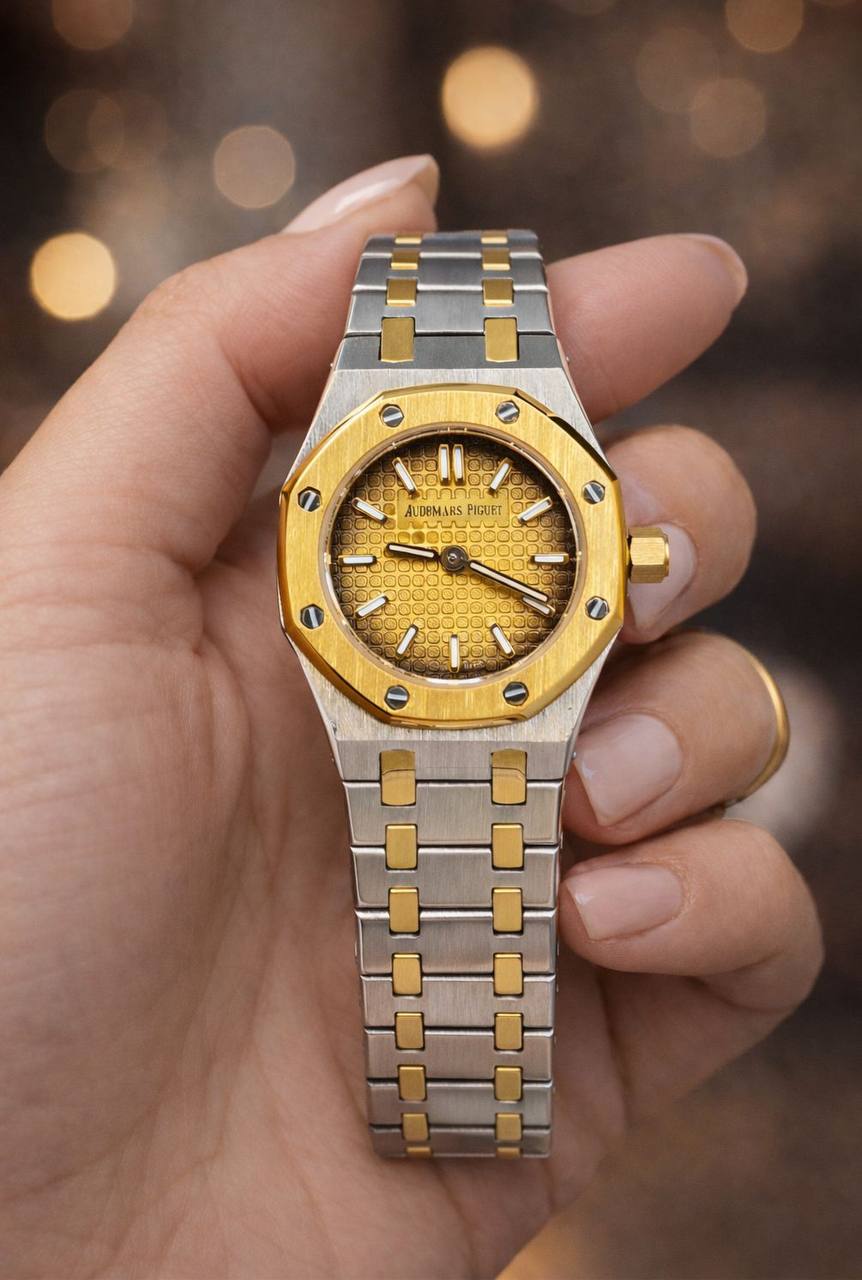 Ap watch for ladies 
good quality 
290 dhs
 (size 23mm )

Zain59
♥️♥️♥️