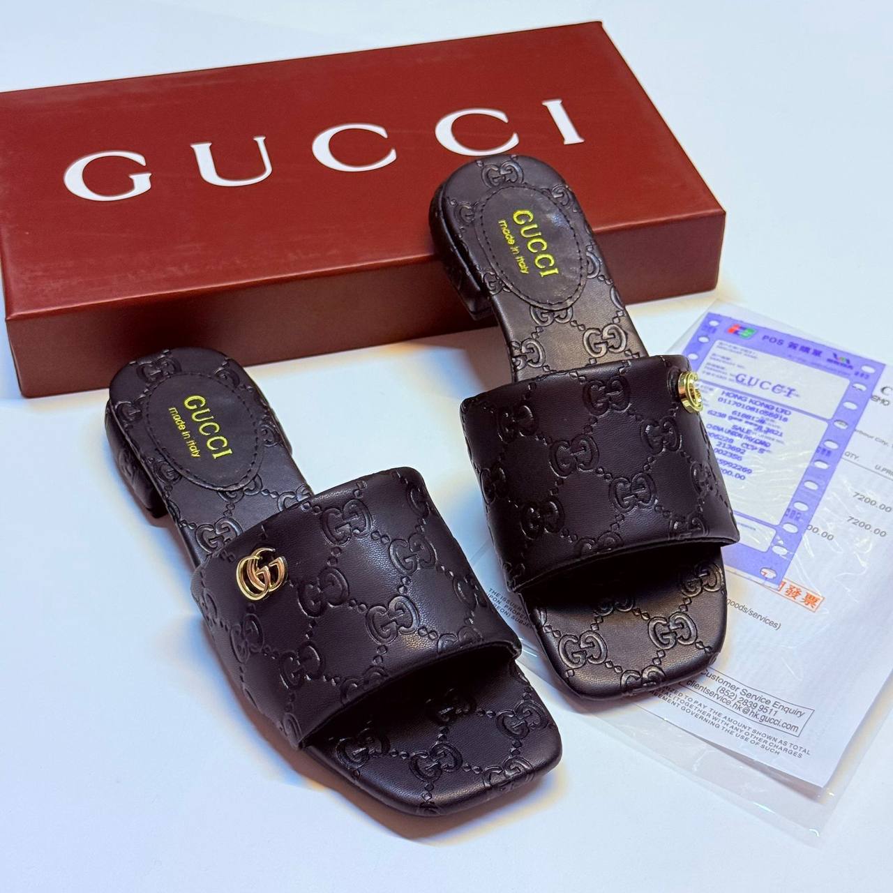 GUCCI SLIPPER
GOOD QUALITY
95 DHS✅
Size 36 TO 41

Zain40
♥️♥️♥️