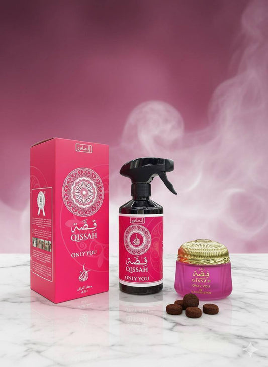 qisaa air freshener 
anfh bukhoor 
60 dhs❣️

Zain60
♥️♥️♥️