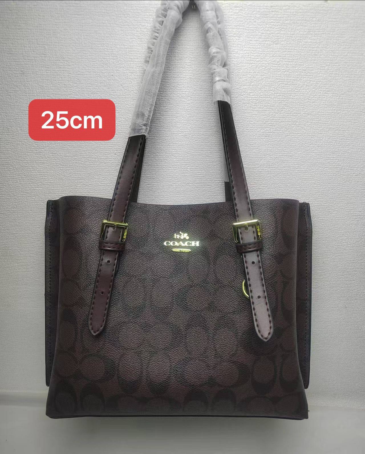 Coach
High quality
Size: 25cm

With box 
🎁🎁🎁

95 dhs🗽

Zain50
♥️♥️♥️