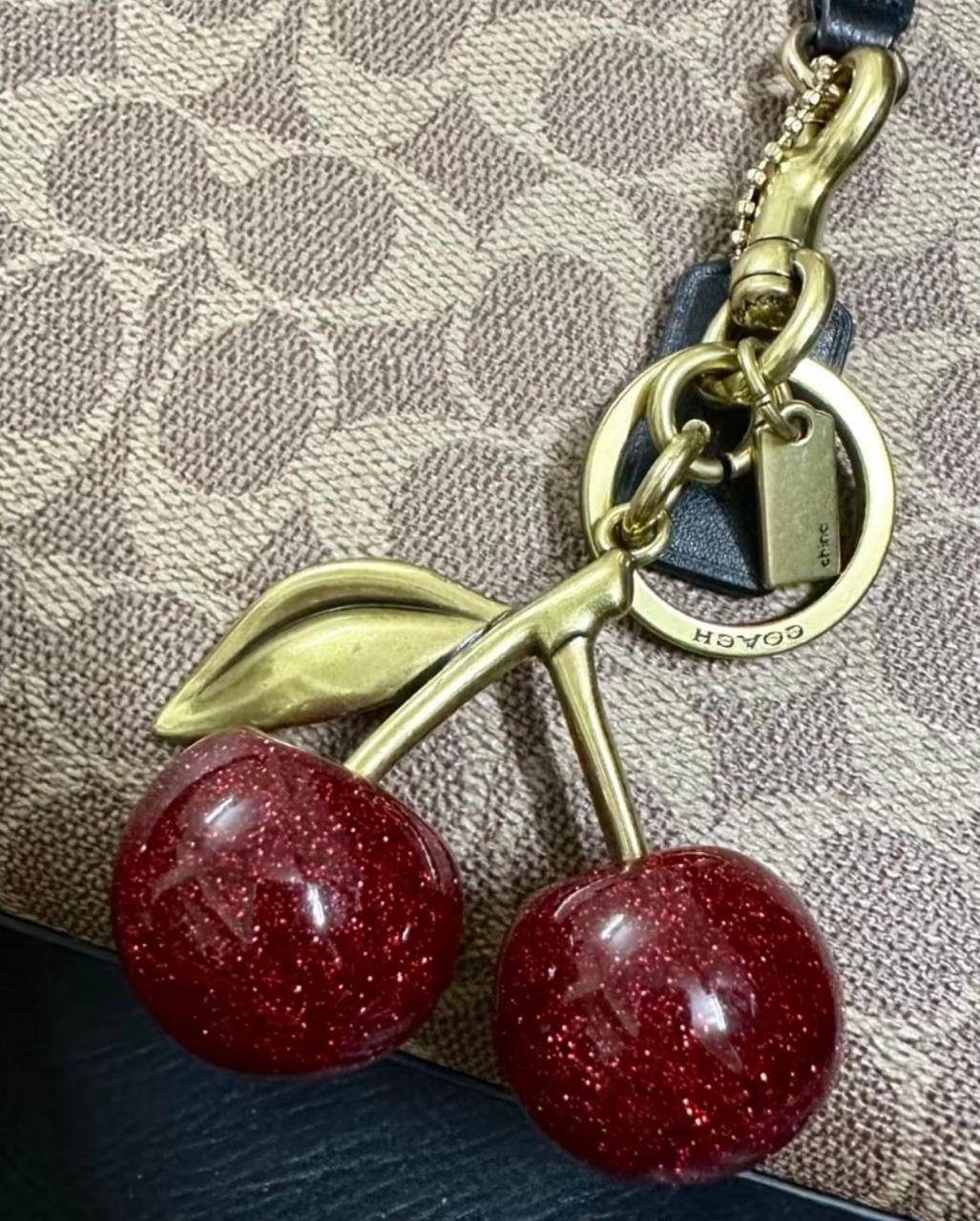 COACH Cherry bag charm new came good quality 
20 dhs🇦🇪🇦🇪

Zain295
♥️♥️♥️