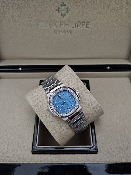 PATEK PHILIPPE
( WOMEN )
Swiss Movement🇨🇭
Water Resistant 💧
Sapphire Crystal 
Super Master Quality 
With Original Box  📦🛍️
For Price 👇 WhatsApp✅
0568585901 
0507557372
0552275751 Owner Zain 👌

Zain282
♥️♥️♥️