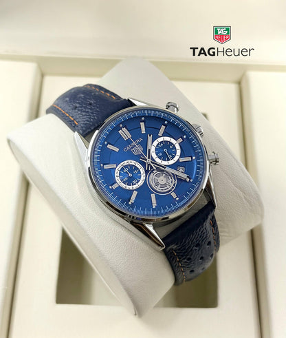 Tag heaur Men
*Chronograph working*
120 dhs❣️
*Battery*

Zain29
♥️♥️♥️