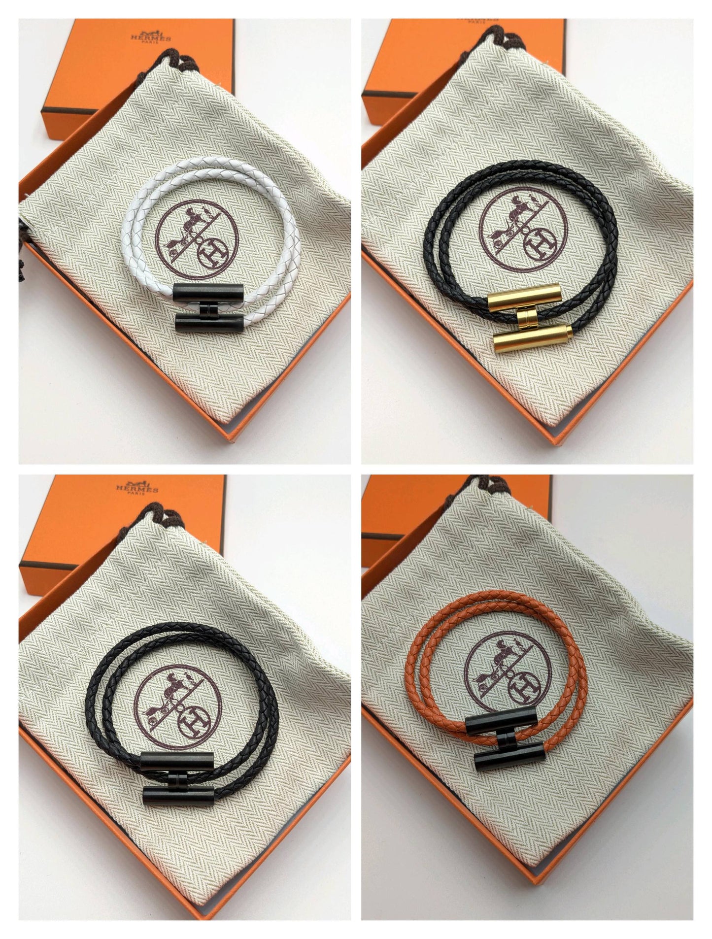 Hermes
*Master Quality* 
*Bracelet*
70 dhs👑 with Normal Box 🎁
85 dhs👑 with Good Box 🎁
115 dhs👑 with Master Box 🎁

Zain210
♥️♥️♥️