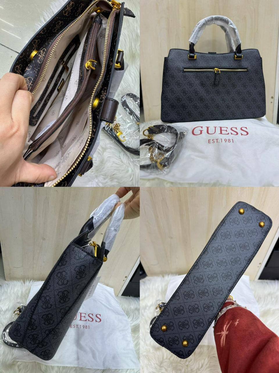🌸 Guess Tote
Good quality
Size : 35 * 23 * 10 cm
110 dhs🇦🇪🇦🇪

Zain115
♥️♥️♥️