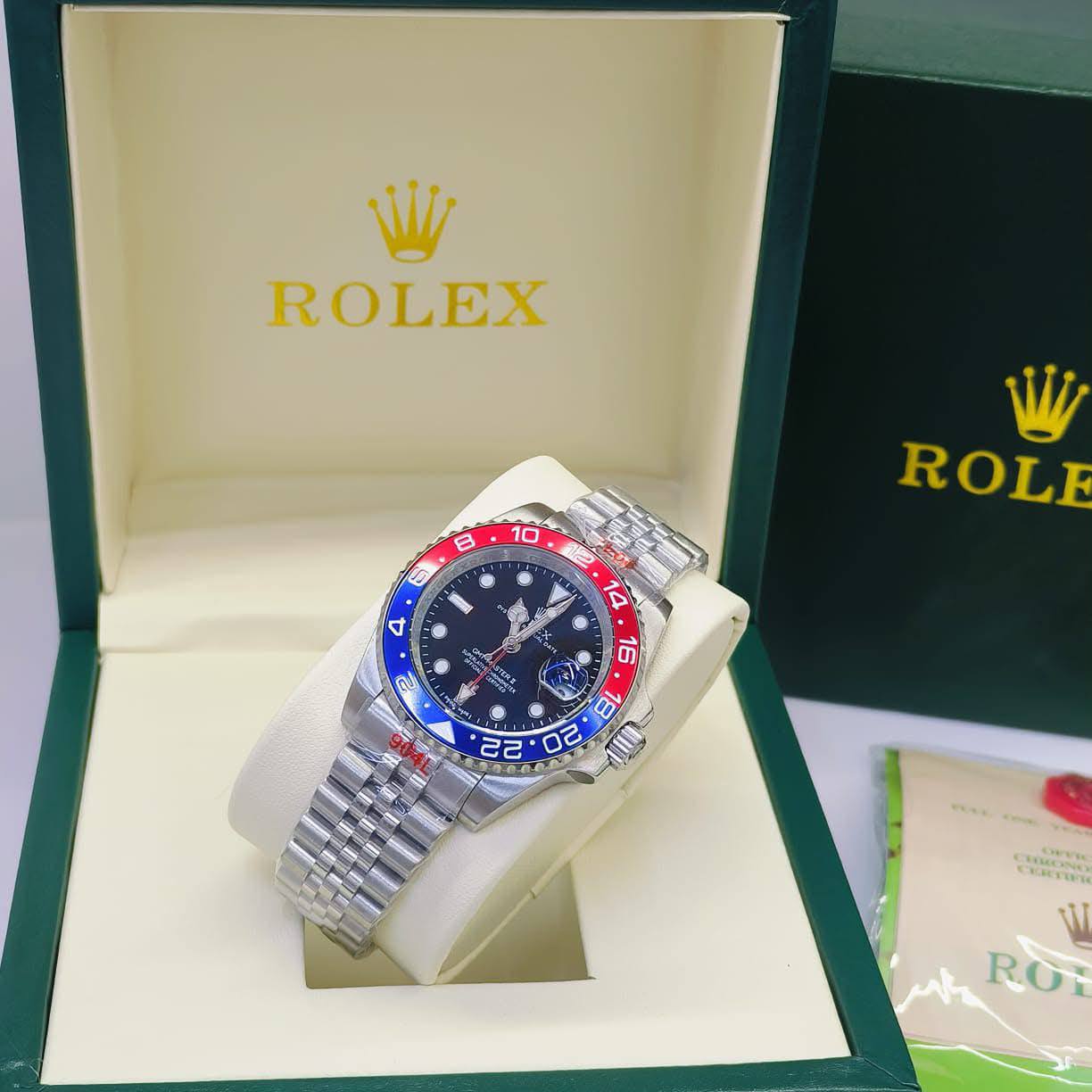 ROLEX WATCH 
GOOD QUALITY 
WITHOUT BOX 
170 dhs✅

Zain40
♥️♥️♥️