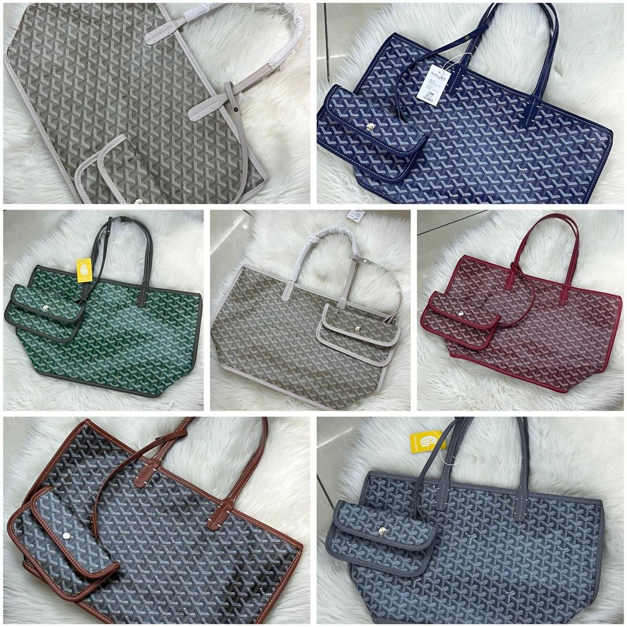GOYARD 
GOOD QUALITY 
WITH BOX 
🎁🎁🎁

90 dhs🪙💕

Zain250
♥️♥️♥️