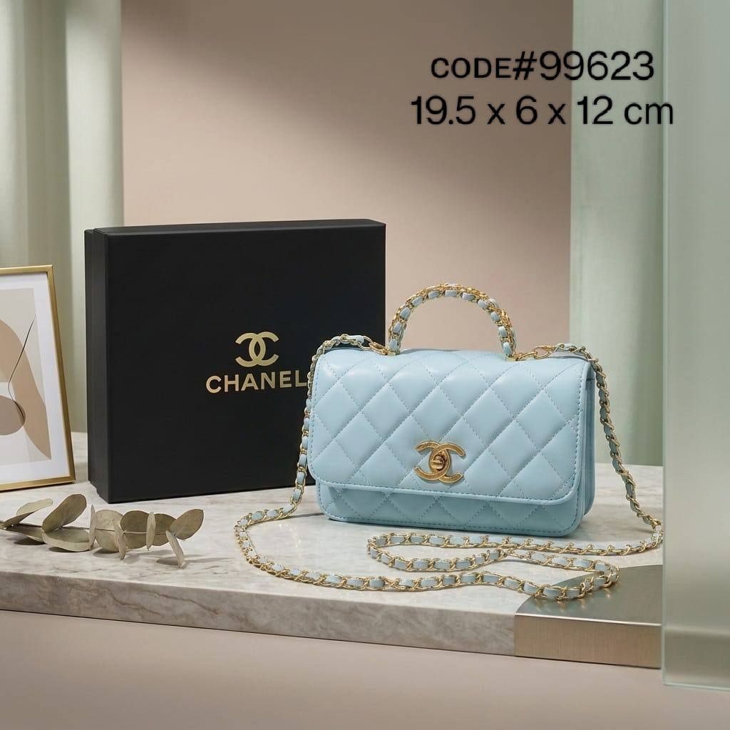Chanel ᴛᴏᴘ ɢᴏʟᴅ ʜᴀɴᴅʟᴇ
sᴍᴀʟʟ ғʟᴀᴘ ʙᴀɢ
sᴏғᴛ ᴄᴀʟғsᴋɪɴ ʟᴇᴀᴛʜᴇʀ
ɢᴏʟᴅ ʜᴀʀᴅᴡᴀʀᴇ
sɪᴢᴇ: 19.5 cm
ᴡɪᴛʜ BOX

80 dhs💓

Zain31
♥️♥️♥️