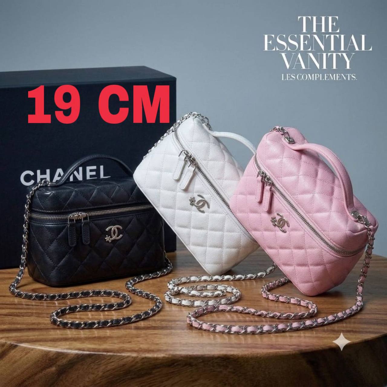 Chanel 
with box 
100 dhs💓

Zain215
♥️♥️♥️