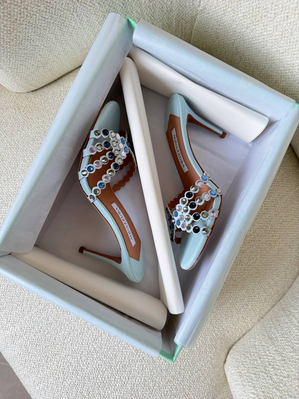 Aquazzura
𝑨𝑨𝑨 𝑸𝑼𝑨𝑳𝑰𝑻𝒀
𝑺𝑰𝒁𝑬 {36 𝒕𝒐 41}
450 dhs✅

Zain81
♥️♥️♥️
