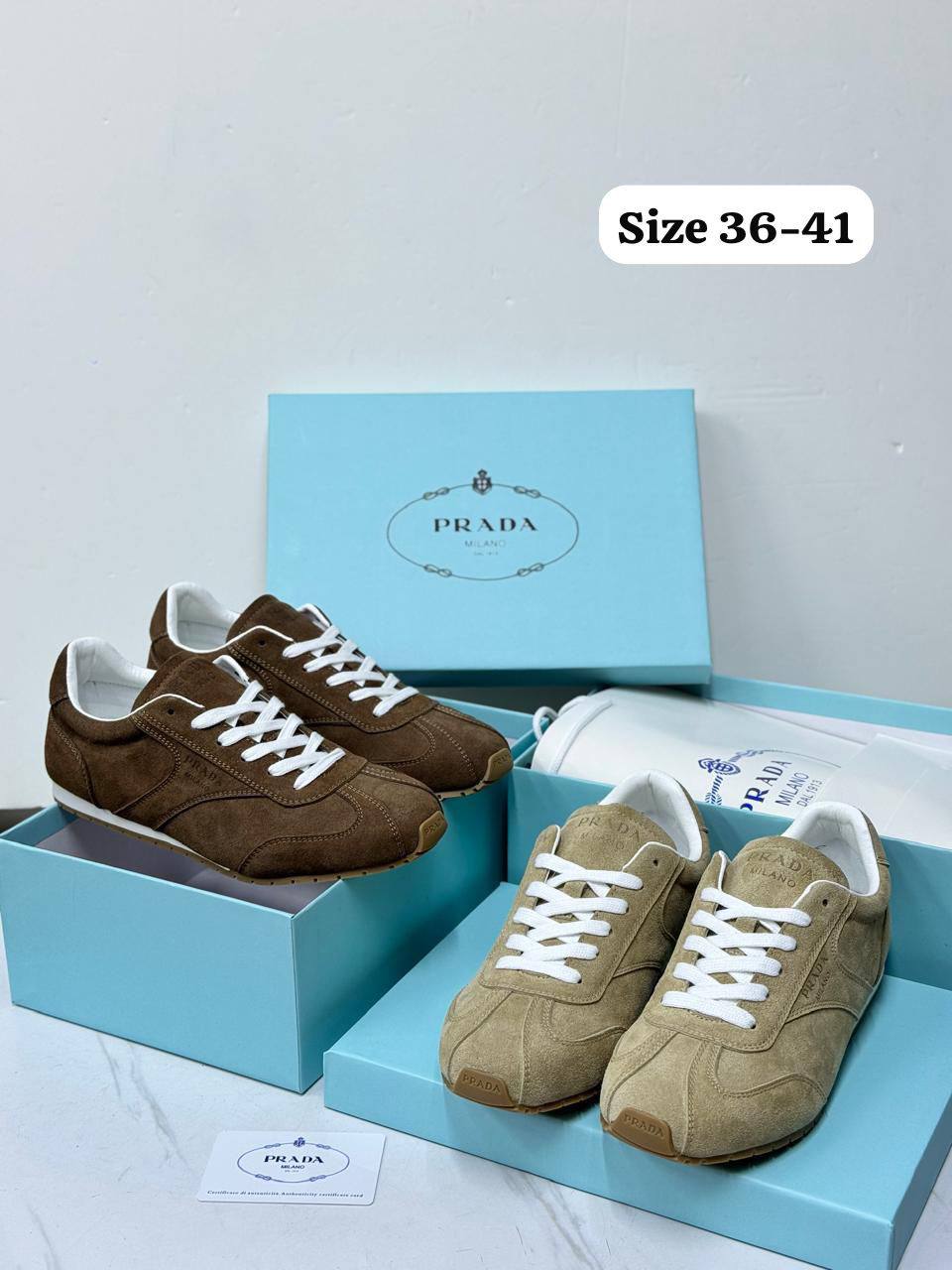 PRADA 
SIZE 36-41
130 dhs🇦🇪

Zain21
♥️♥️♥️