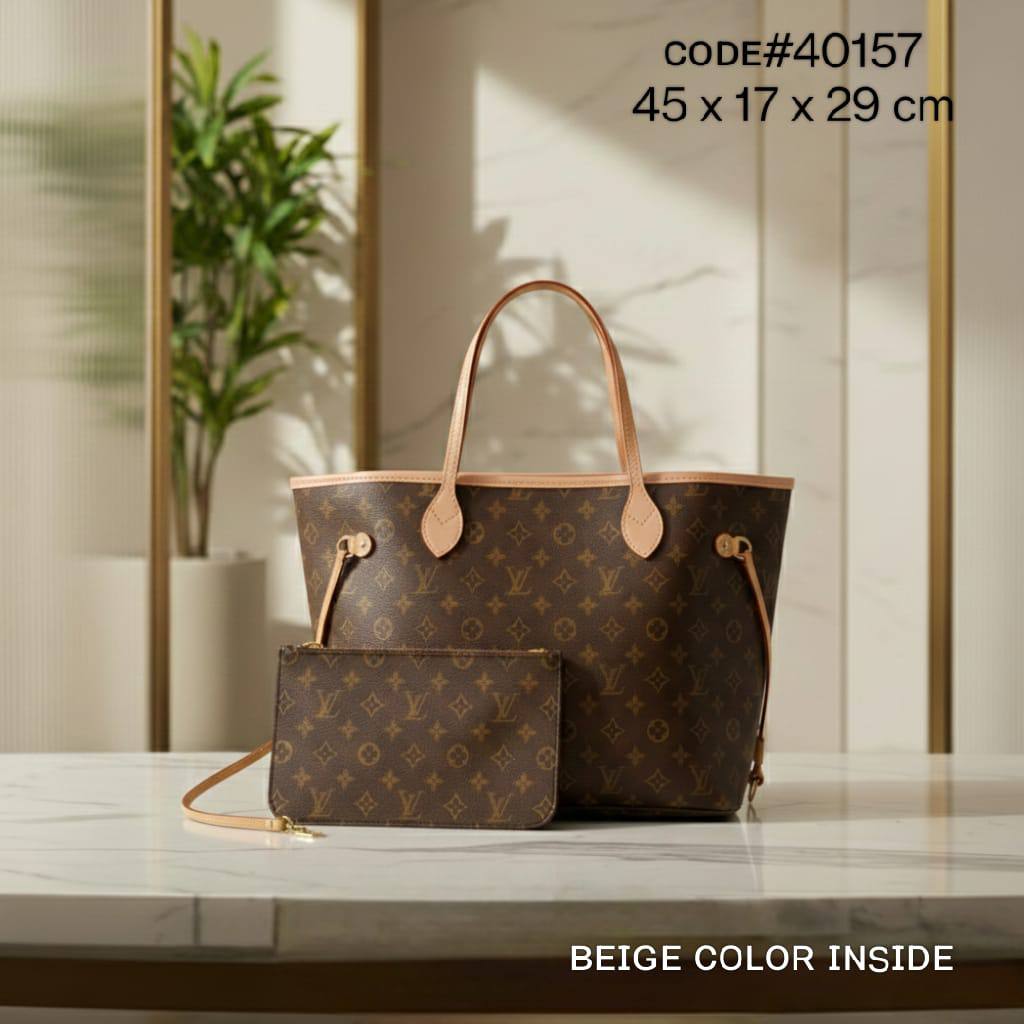 LV
ɴᴇᴠᴇʀғᴜʟʟ ᴛᴏᴛᴇʙᴀɢ
ᴍᴏɴᴏɢʀᴀᴍ ʟᴇᴀᴛʜᴇʀ
ᴡɪᴛʜ ᴢɪᴘ ᴘᴏᴜᴄʜ
ɢᴏʟᴅ ʜᴀʀᴅᴡᴀʀᴇ
sɪᴢᴇ : 35 cm
ᴡɪᴛʜ BOX
🎁🎁🎁

85 dhs✅

Zain31
♥️♥️♥️