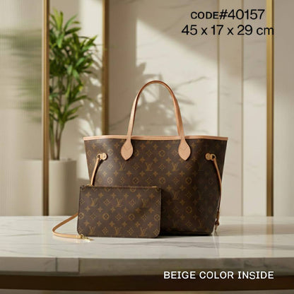 LV
ɴᴇᴠᴇʀғᴜʟʟ ᴛᴏᴛᴇʙᴀɢ
ᴍᴏɴᴏɢʀᴀᴍ ʟᴇᴀᴛʜᴇʀ
ᴡɪᴛʜ ᴢɪᴘ ᴘᴏᴜᴄʜ
ɢᴏʟᴅ ʜᴀʀᴅᴡᴀʀᴇ
sɪᴢᴇ : 35 cm
ᴡɪᴛʜ BOX
🎁🎁🎁

85 dhs✅

Zain31
♥️♥️♥️