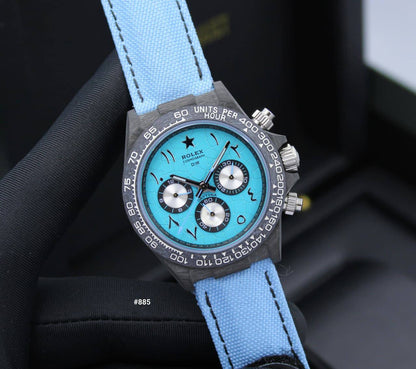 ROLEX MEN DAYTONA CARBON ARABIC AUTOMATIC 41MM

580 dhs❣️

Zain58
♥️♥️♥️