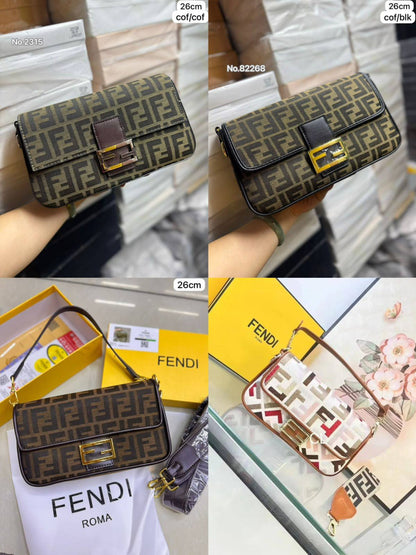 Fendi Baguette

First quality +box🎁 

Size : 26 *15 cm
95 dhs🇦🇪🇦🇪

 with box 🎁

Zain115
♥️♥️♥️