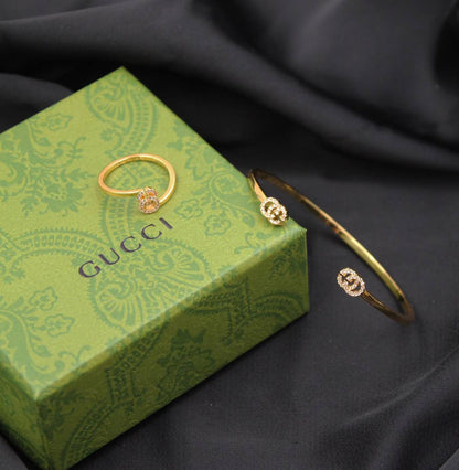 GUCCI 💚💫
* Gucci GG with Stone Bangle with Ring ⬆️
* ⁠↗️ *Super Master Quality* ®️
For Price 👇 WhatsApp✅
0568585901 
0507557372
0552275751 Owner Zain 👌

Zain106
♥️♥️♥️