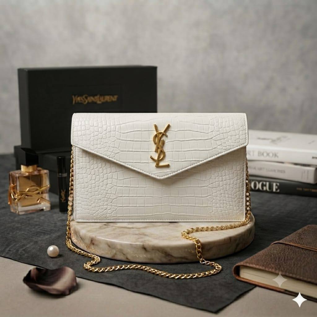 YSL  - Saint Laurent Envelope Clutch HandBag With BOX size:  17 cm

70 dhs🇦🇪🇦🇪

Zain239
♥️♥️♥️