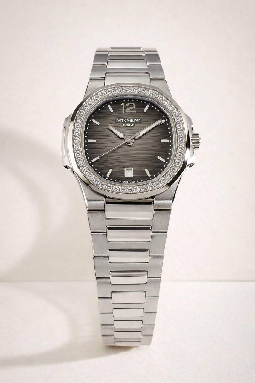 Patek Philippe 
watch for ladies good quality 
260 dhs✅
❤️ (size 31mm)

Zain59
♥️♥️♥️