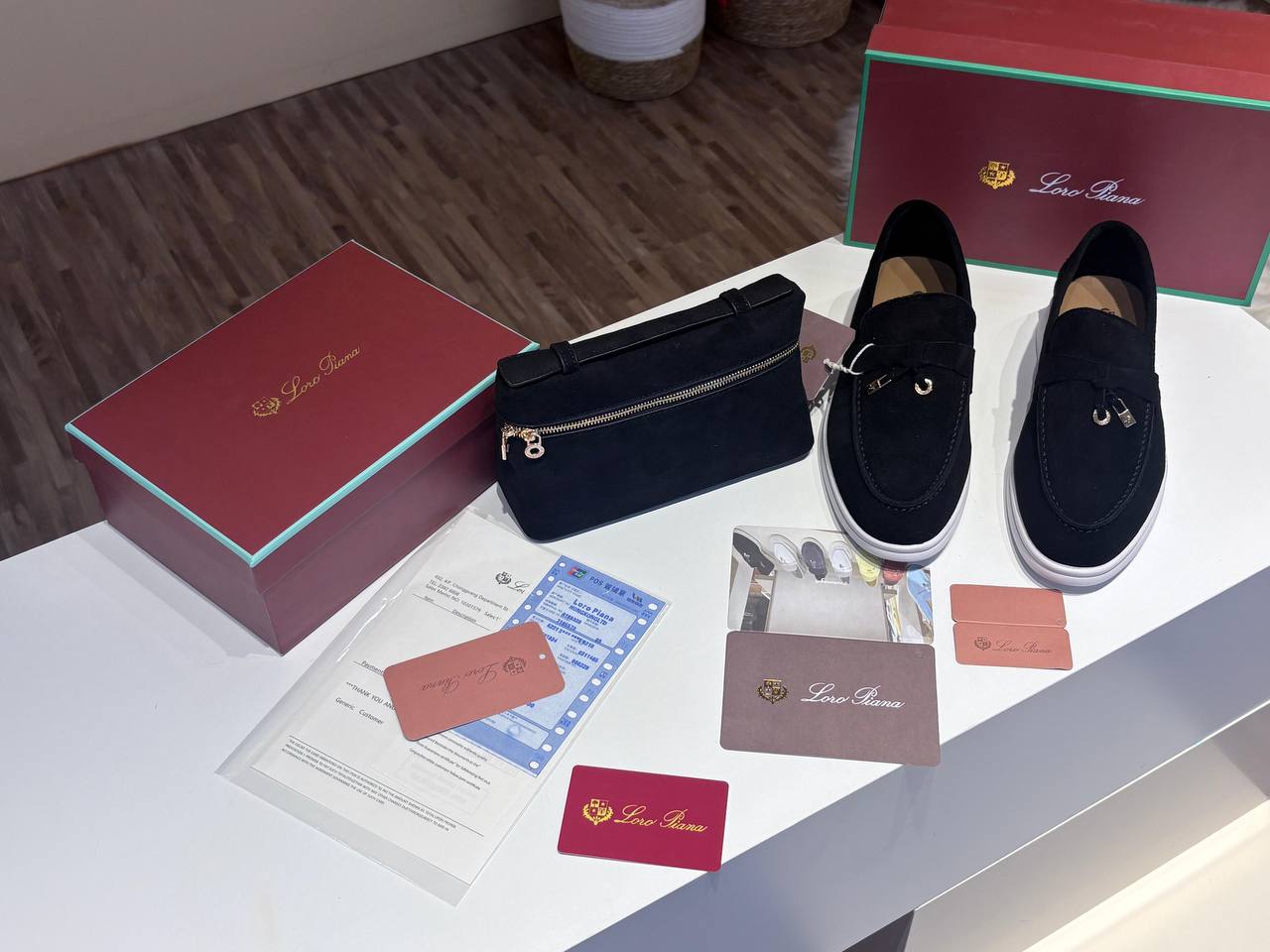 Loro Piana Set
Shoes Size 36-41
185 dhs💓

Zain80
Zain186
♥️♥️♥️
