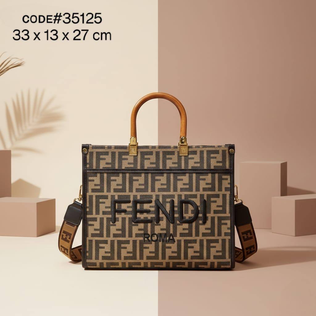 FENDI sᴜɴsʜɪɴᴇ ᴛᴏᴛᴇʙᴀɢ
sʜᴏᴘᴘᴇʀ ʙᴀɢ ɪɴ ғᴀʙʀɪᴄ
FF ᴊᴀᴄǫᴜᴀʀᴅ ᴍᴏᴛɪғ
ᴄᴀɴᴠᴀs ᴍᴀᴛᴇʀɪᴀʟ
ᴡɪᴛʜ ʟᴏɴɢ ᴛʀɪᴍ ʙᴇʟᴛ sᴛʀᴀᴘ
ᴢɪᴘᴘᴇʀ ᴛʏᴘᴇ
sɪᴢᴇ: 33 cm

80 dhs🇦🇪

Zain31
♥️♥️♥️