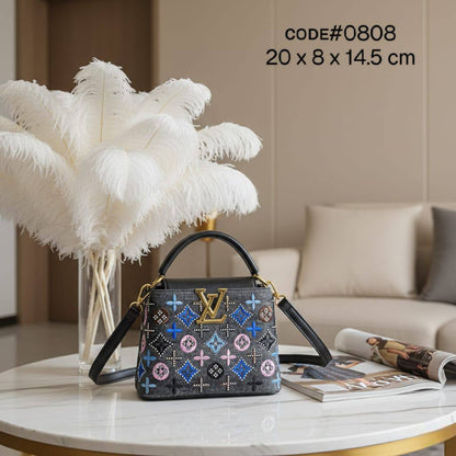 LV
ᴄᴀᴘᴜᴄᴄɪɴᴇ ᴅᴇɴɪᴍ ᴄᴏʟᴏʀғᴜʟ
ᴇᴍʙʀᴏɪᴅᴇᴅ ᴍᴏɴᴏɢʀᴀᴍ
ᴅᴇɴɪᴍ & ʟᴇᴀᴛʜᴇʀ ᴍᴀᴛᴇʀɪᴀʟ
ɢᴏʟᴅ ʜᴀʀᴅᴡᴀʀᴇ
sɪᴢᴇ : 20 cm
ᴡɪᴛʜ BOX
🎁🎁🎁

75 dhs🗽

Zain31
♥️♥️♥️