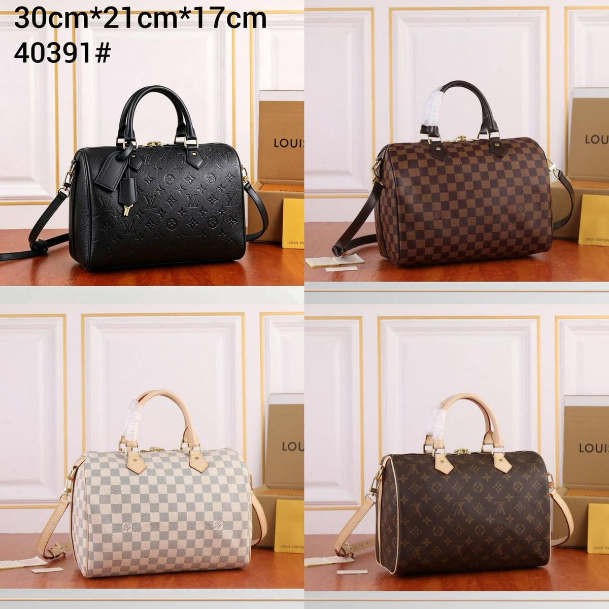 LV SPEEDY 

NEW CAME 30CM ,

GOOD QUALITY 

WITH BOX 
110 dhs🇦🇪🇦🇪

Zain39
♥️♥️♥️