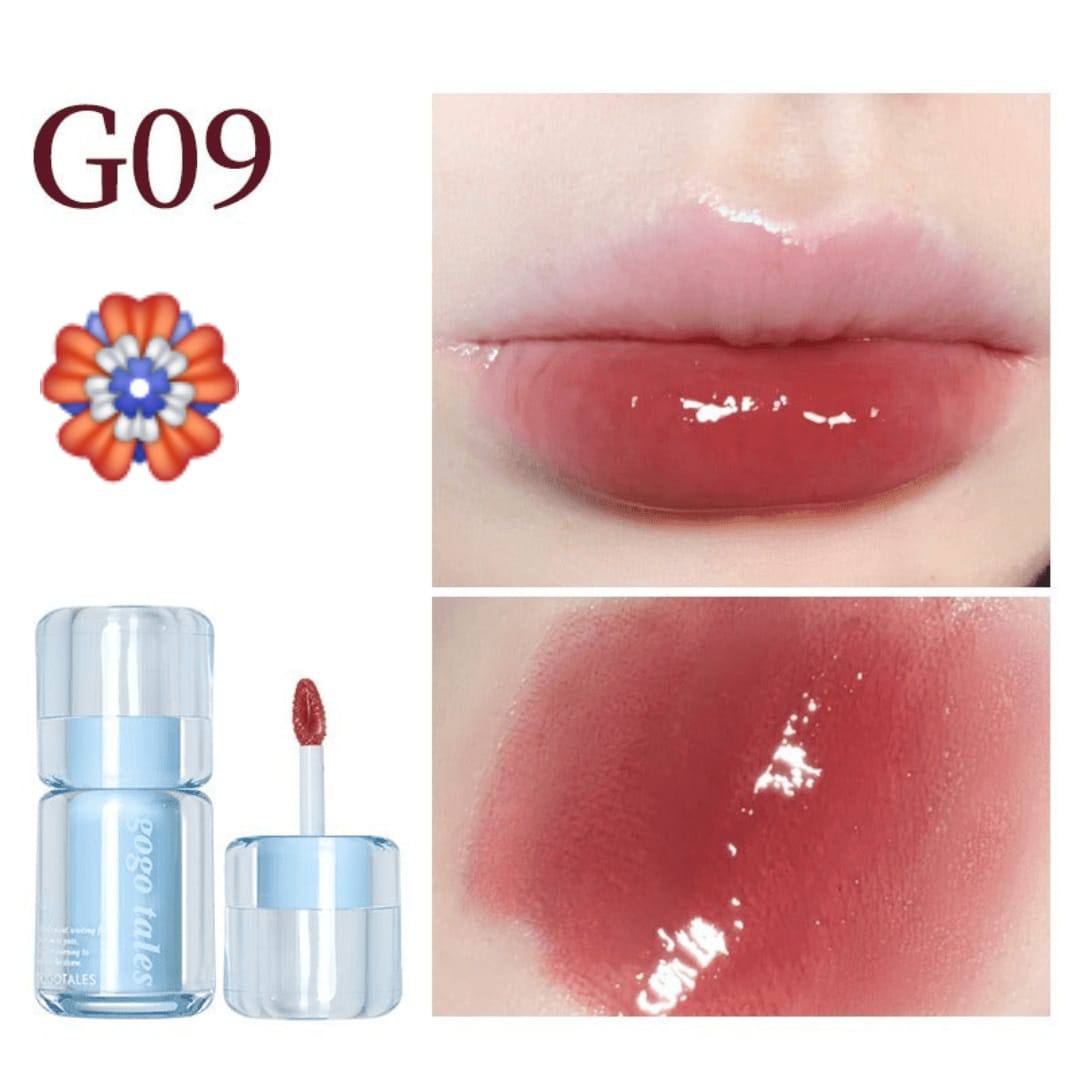 GOGO TALES COSMETICS # 746 glossy light lip gloss 
25 dhs🌺

Zain01
♥️♥️♥️