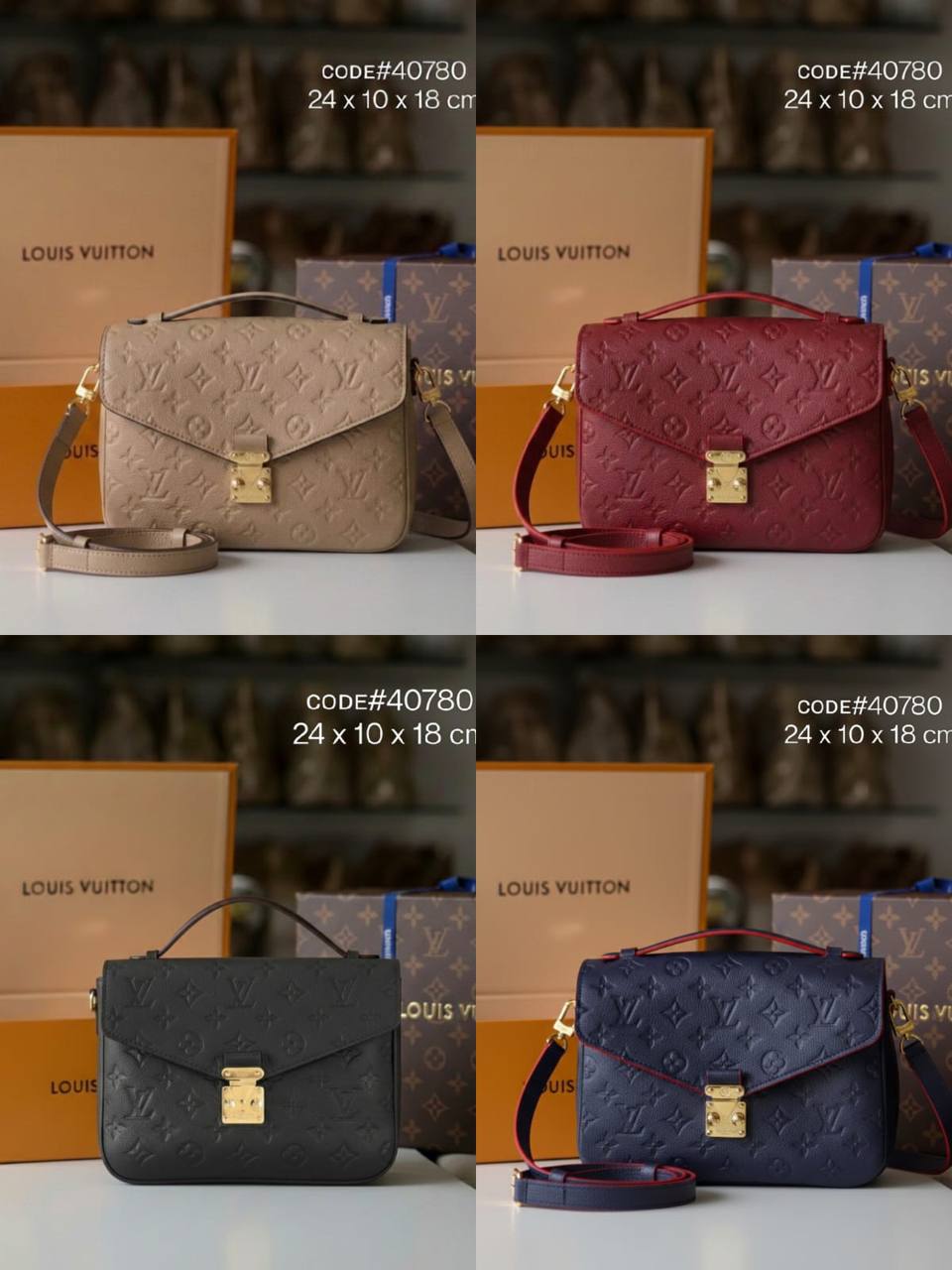 LV
ᴘᴏᴜᴄʜᴇᴛᴛᴇ ᴍᴇᴛɪs
ʜᴀɴᴅʙᴀɢ ɪɴ ᴍᴏɴᴏɢʀᴀᴍ
ɢᴏʟᴅ ʜᴀʀᴅᴡᴀʀᴇ
sɪᴅᴇ : 25 cm
ᴡɪᴛʜ BOX

115 dhs✅

Zain31
♥️♥️♥️
