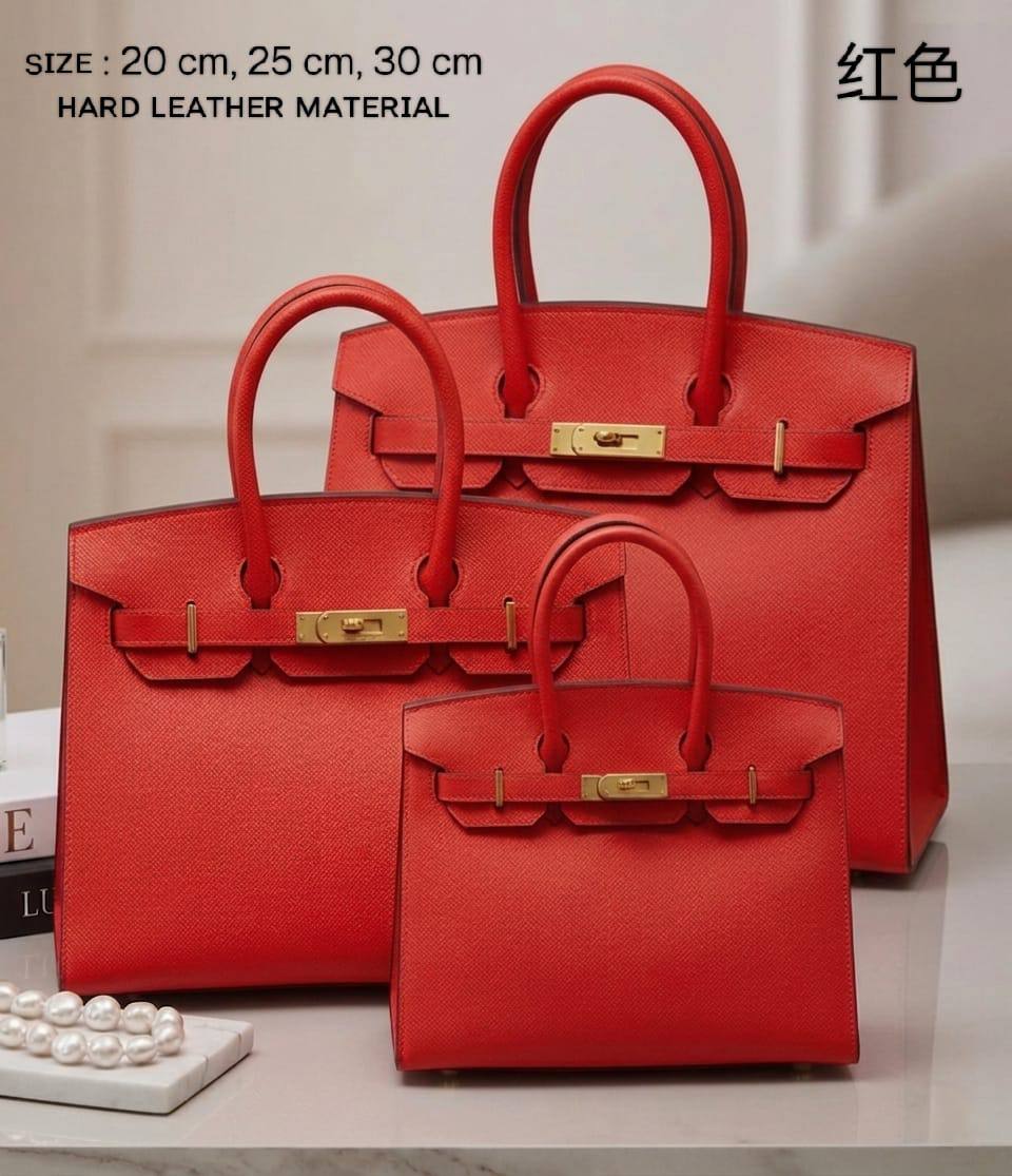 HERMES ʙɪʀᴋɪɴs
ʜᴀʀᴅ ʟᴇᴀᴛʜᴇʀ ᴍᴀᴛᴇʀɪᴀʟ
ɢᴏʟᴅ ʜᴀʀᴅᴡᴀʀᴇ
ᴡɪᴛʜ ʟᴏɴɢ ʙᴇʟᴛ sᴛʀᴀᴘ

sɪᴢᴇ 20 cm Pʀɪᴄᴇ :*110 ᴅʜs* 

sɪᴢᴇ 25 ᴄm Pʀɪᴄᴇ : *115 ᴅʜs* 

sɪᴢᴇ 30 ᴄm Pʀɪᴄᴇ : *120 ᴅʜs* 

Zain31
♥️♥️♥️