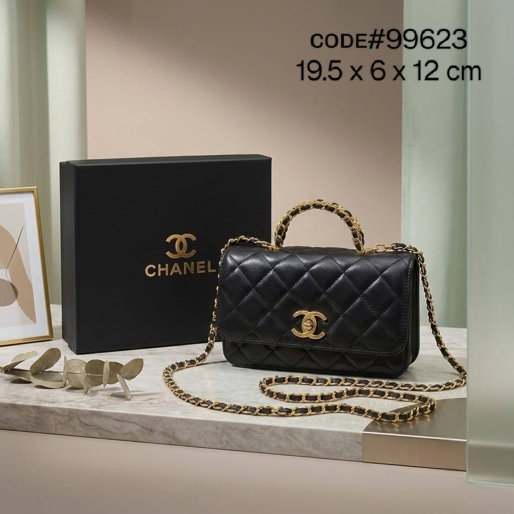 Chanel ᴛᴏᴘ ɢᴏʟᴅ ʜᴀɴᴅʟᴇ
sᴍᴀʟʟ ғʟᴀᴘ ʙᴀɢ
sᴏғᴛ ᴄᴀʟғsᴋɪɴ ʟᴇᴀᴛʜᴇʀ
ɢᴏʟᴅ ʜᴀʀᴅᴡᴀʀᴇ
sɪᴢᴇ: 19.5 cm
ᴡɪᴛʜ BOX

80 dhs💓

Zain31
♥️♥️♥️