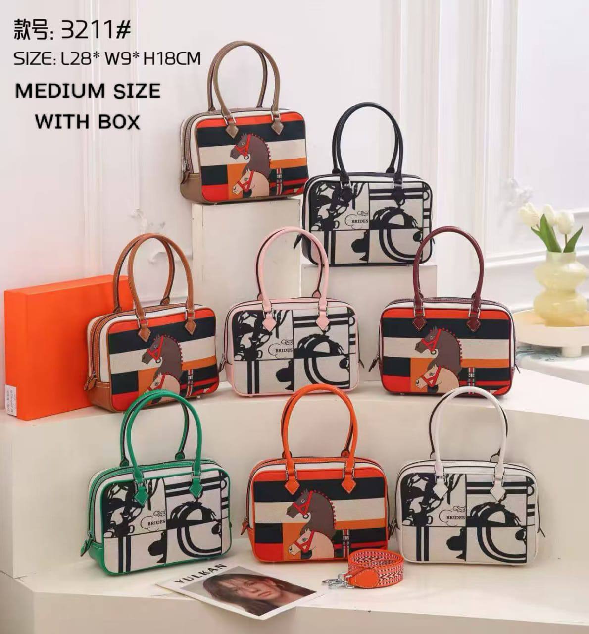 HERMES ʙᴀʀᴇɴɪᴀ
ᴀɴᴅ ᴛᴏɪʟᴇ ʀᴏᴄᴏʙᴀʀ ᴘʟᴜᴍᴇ
ʜᴀɴᴅʙᴀɢ ᴡɪᴛʜ ʟᴏɴɢ sᴛʀᴀᴘ
ʜᴏʀsᴇ ᴘʀɪɴᴛ ᴄᴀɴᴠᴀs
ᴀɴᴅ ᴘᴀʟʟᴀᴅɪᴜᴍ ʜᴀʀᴅᴡᴀʀᴇ


SMALL sɪᴢᴇ ᴘʀɪᴄᴇ: *105 ᴅʜs* 
              ( ᴡɪᴛʜ BOX )
🎁🎁🎁

MEDIUM sɪᴢᴇ ᴘʀɪᴄᴇ: *115 ᴅʜs* 
              ( ᴡɪᴛʜ BOX )
🎁🎁🎁

LARGE sɪᴢᴇ ᴘʀɪᴄᴇ: *