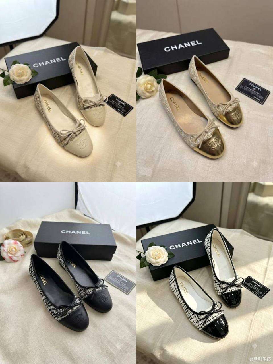 NEW CAME 🥰
CHANEL BALLERINA 
GOOD QUALITY 
36-41
100 dhs🇦🇪🇦🇪

Zain40
♥️♥️♥️