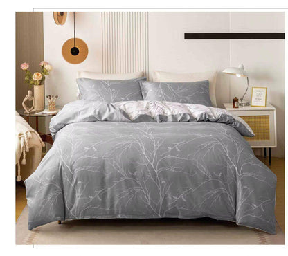 Comfort set
Single 4pcs set
1 comfort 
1 bedsheets 
2 pillowcases 
100 dhs

Zain99