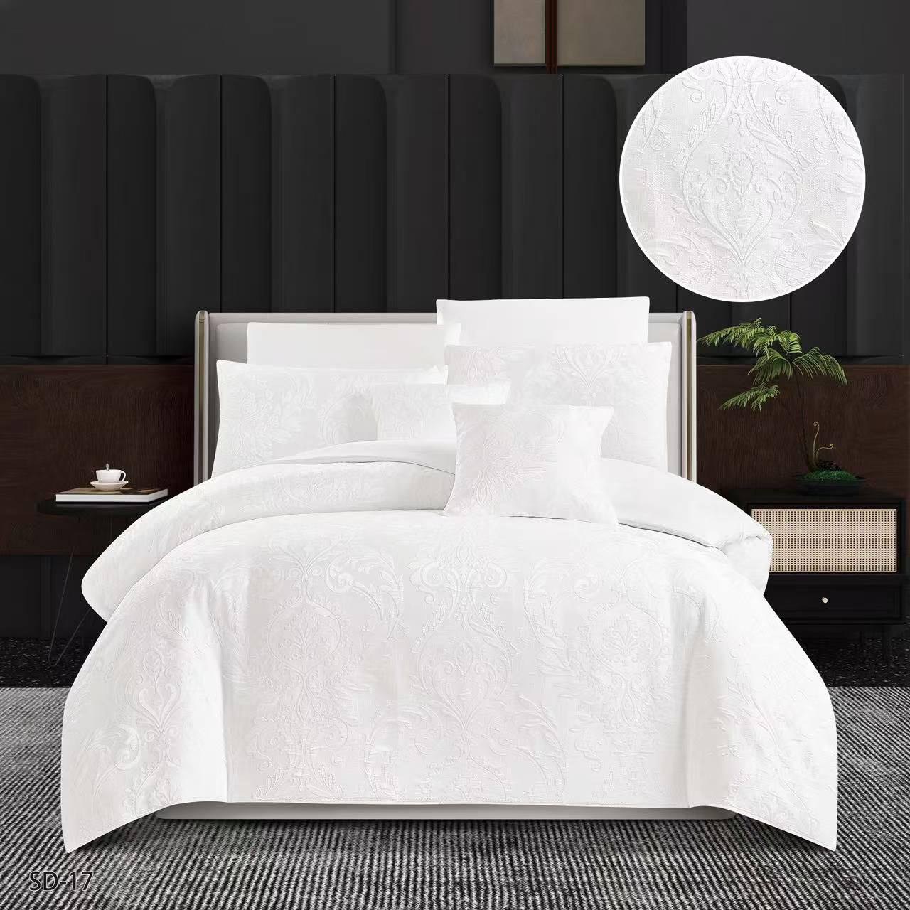 💥💥💥
⬇️⬇️⬇️
New collection 
Embroidery 
Jack cotton 
Comfort set
King size comfort 6pcs set
170 dhs🪙🖤

Zain99
♥️♥️♥️