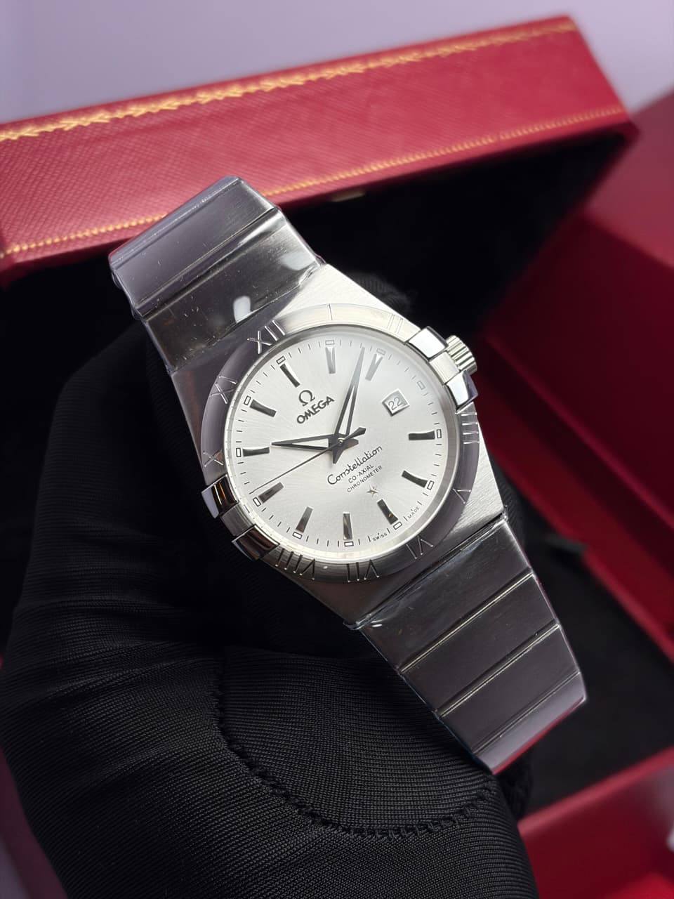 Omega watch for men
 good quality battery
220 dhs✅
 (size 40mm)

Zain59
♥️♥️♥️