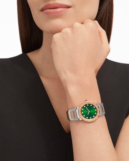 Bvlgari 
watch for ladies good quality 
260 dhs✅

Zain59
♥️♥️♥️