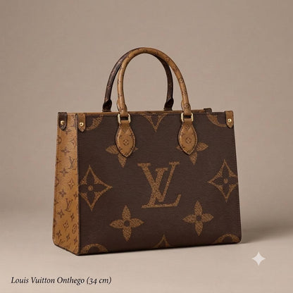 LOUIS VUITTON
Lv

On The Go Monogram
No BOX
Size :34 cm

100 dhs
  
Zain239
♥️♥️♥️