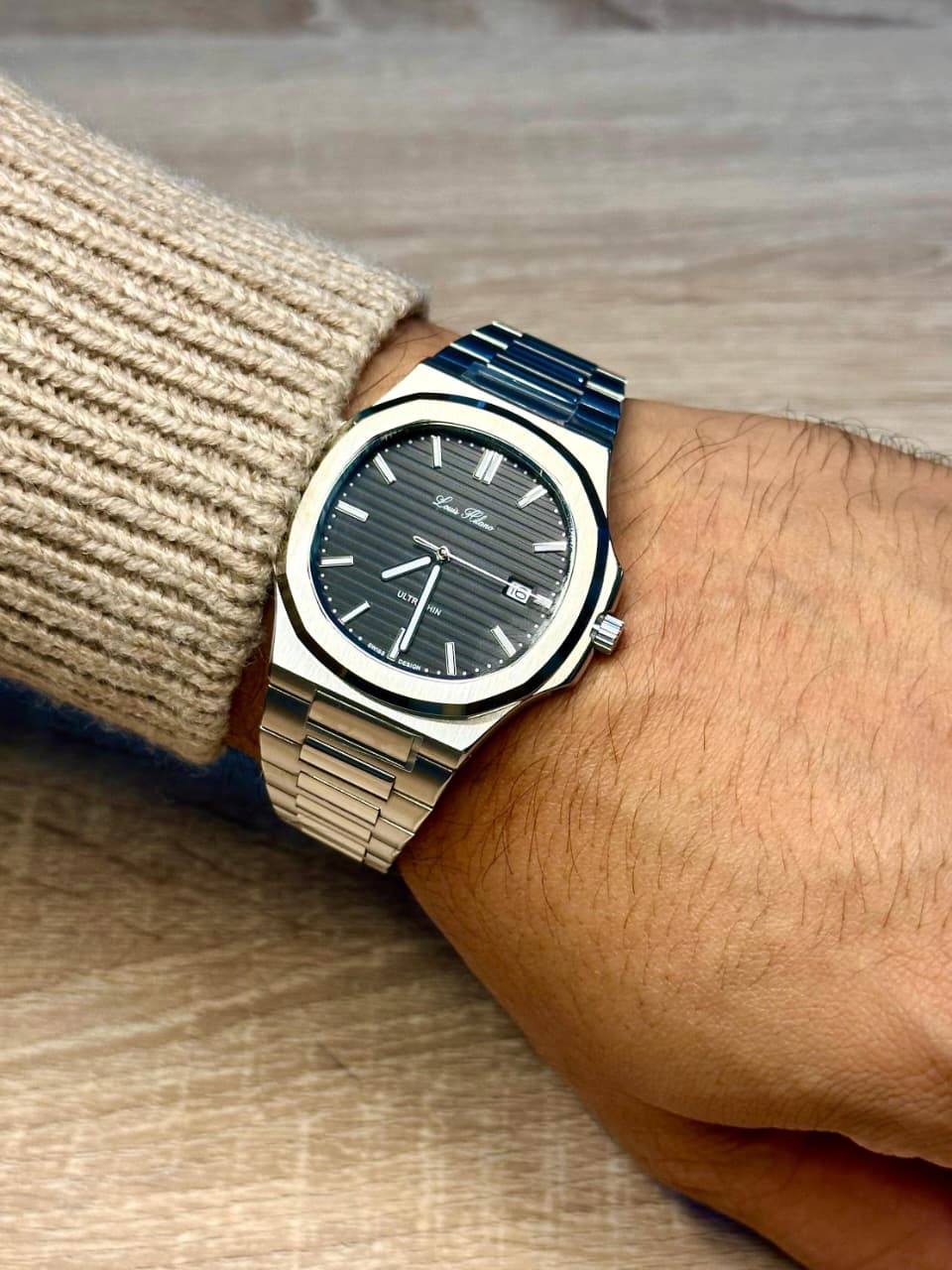 Louis Hilano
 ULTRATHIN SLIM 
size watch for men 
good quality 
270 dhs🪙

Zain59
♥️♥️♥️